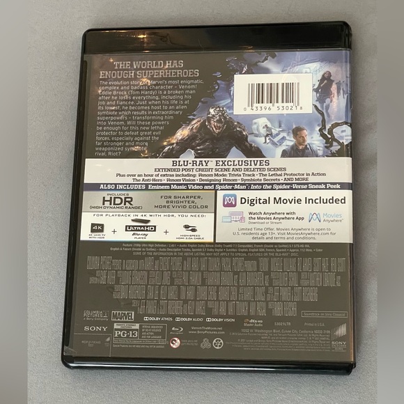 4K Venom DVD - Picture 2 of 5